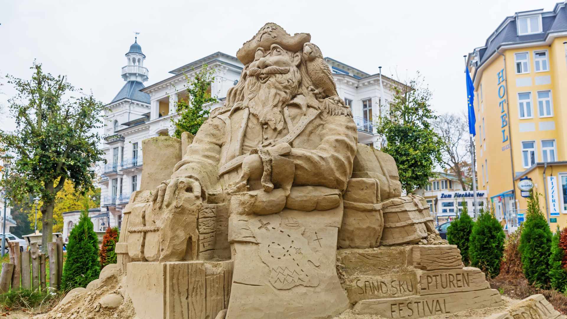 Sandskulpturen Festival auf Usedom